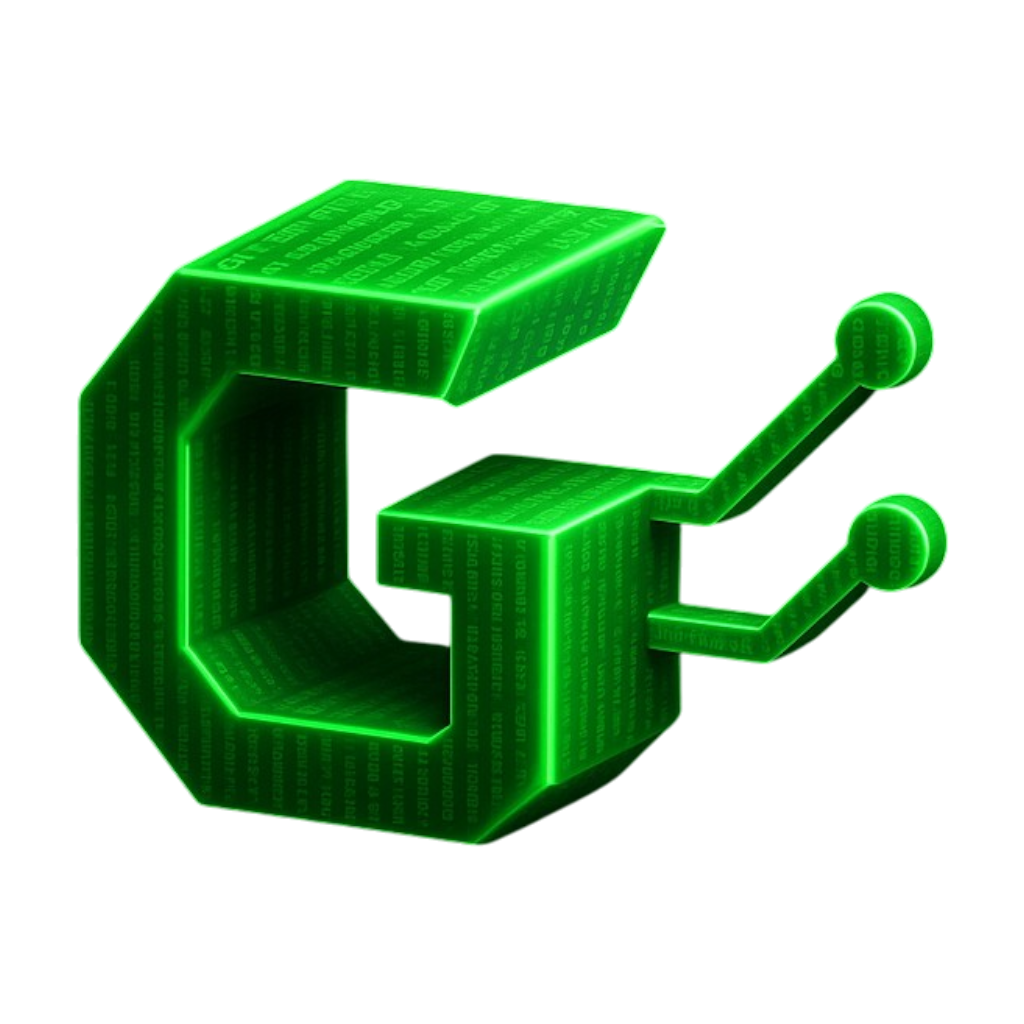 Gaut.fun Logo - Matrix Theme